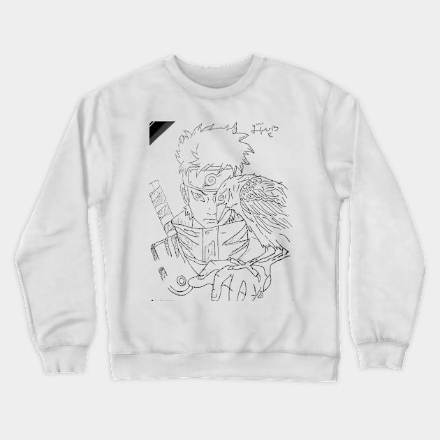 naruto shippuden Crewneck Sweatshirt by  Faya